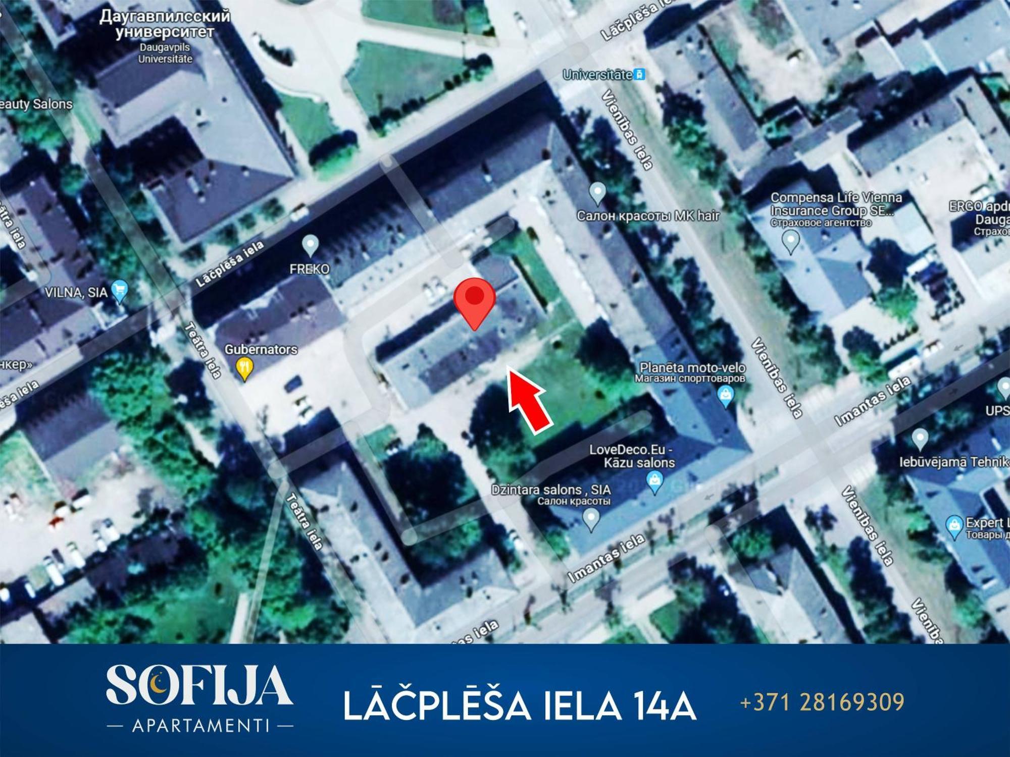 Sofija Apartamenti Apartment Даугавпилс Екстериор снимка